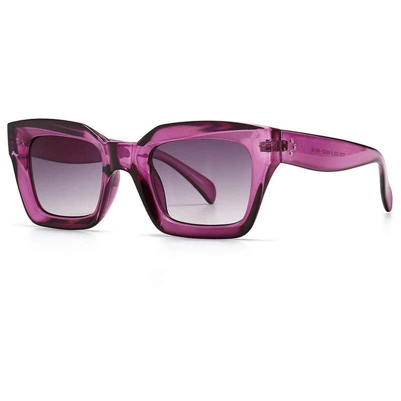 Colorful Square Frame Sunglasses