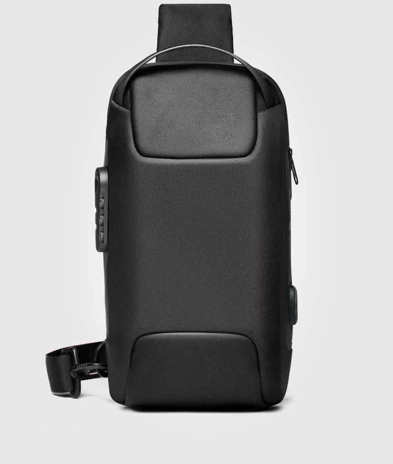 Waterproof USB Crossbody Bag
